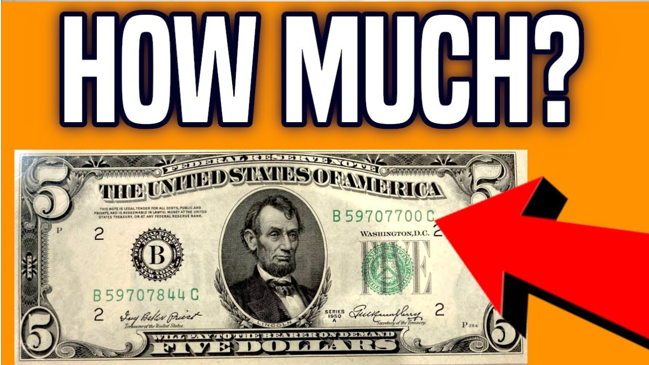 Could Your Rare $5 Bill Be Worth $4.5M? Look for Radar Serial